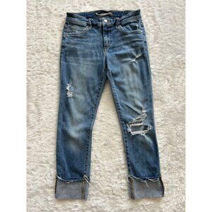 Y2K Joe's Jeans WAKELY Cuffed Cropped Skinny Jeans size 26